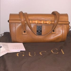 Gucci bullet bamboo bag